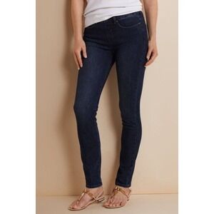 Soft Surroundings‎ 5 Pocket Pull On Leggings Jeans Size S Comfort Stretchy